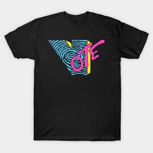 Vote - 80s MTV Style T-Shirt